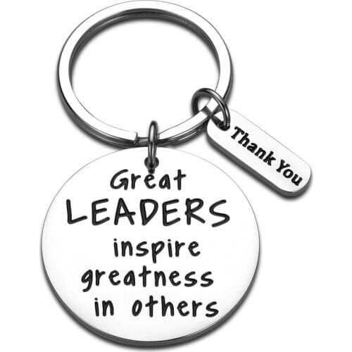 Boss Leaders Colleague Keychain Gifts for Women Men Coworker Leaving Going Away Birthday Christmas Office Team Gifts