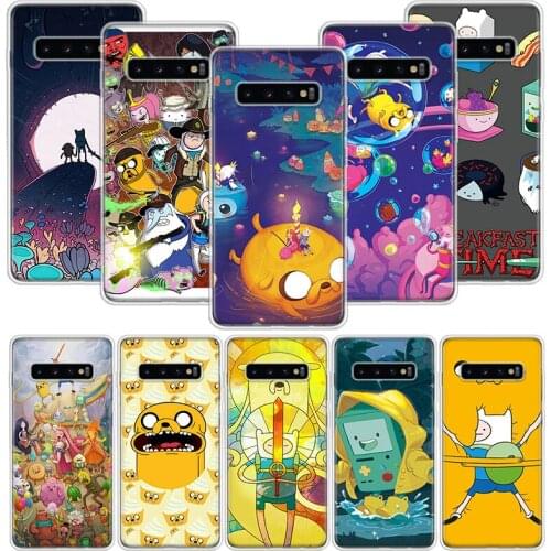 Adventure Time Beemo Jake Case for Samsung Galaxy S20 Ultra Note 10 9 8 S10E S9 S8 J4 J6 J8 Plus + Pro S7 S6 Soft Phone Coque