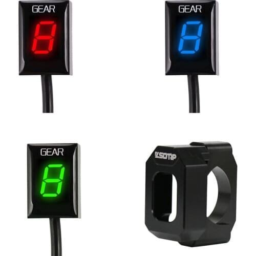 Alconstar Motorcycle Gear Indicator For Aprilia RS125 RSV4 ETV 1000 Caponord Moto Display Ecu Direct Mount 6 Level Display