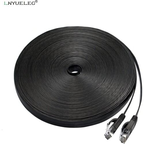 30m LNYUELEC Ethernet Cable Cat6 Lan Cable UTP CAT 6 RJ45 Network Cable Patch Cord for Laptop Router RJ45 Network Cable