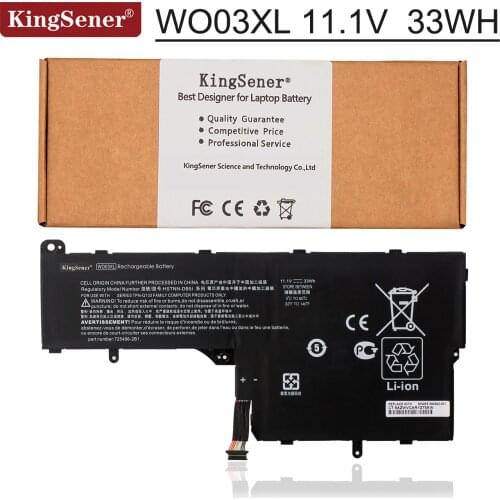 Kingsener WO03XL Battery for HP SPLIT Mini X100E 100E x2 13-M 13-M010DX Tablet 725606-001 725496-1B1 HSTNN-DB5I HSTNN-IB5I WO03