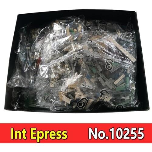 1:1 City Street View Building Blocks Assembly Square 10255 15019 4016pcs Bricks Children Toys Gifts