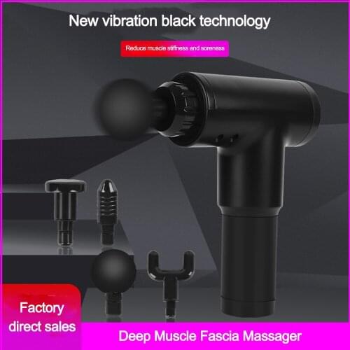 Wakeforyou Body Massage Gun Exercising Muscle Electric Massager Gun head Massager for Neck and Back Vibrator Slimming Shaping