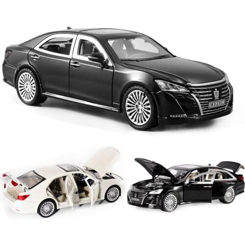 1:24 TOYOTA CROWN Car Model Alloy Die Cast Classic Luxury Cars Favorites Gift Kids Toys Cars Free Shipping