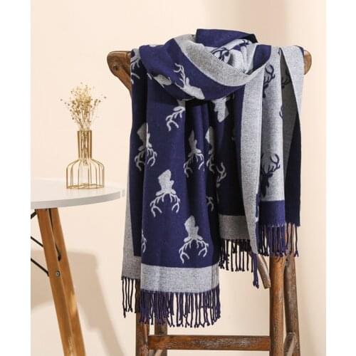 2021new fashion luxury brand plaid cashmere women scarf winter warm shawl and wraps pashmina long female foulard head scarves