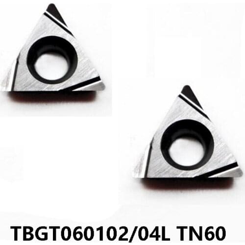 Original TBGT060102 TBGT060104 L TN60 TBGT 060102 060104 TBGT0601 Carbide Inserts Lathe Tools Cutter Turning CNC