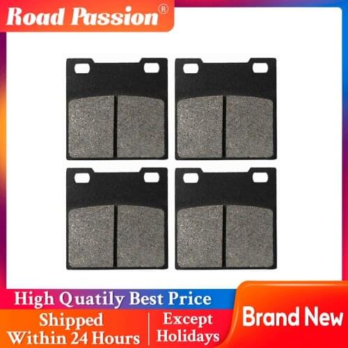 Road Passion Motorcycle Front and Rear Brake Pads For SUZUKI GS550 GS 550 1983-1986 GSX550E GSX 550 E 1984-1987 GSX 750 SE FA63