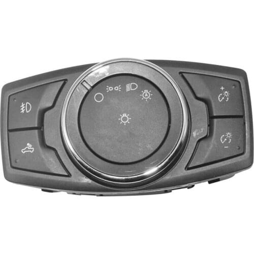 Headlight Lamp Control Switch Fog Light Control Switch Button for Ford F150 2015 FL3T-13D061-BCW FL3T13D061BCW