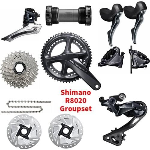 Shimano Ultegra R8020 R8070 11 Speed Groupset Road Disc Brake Groupset
