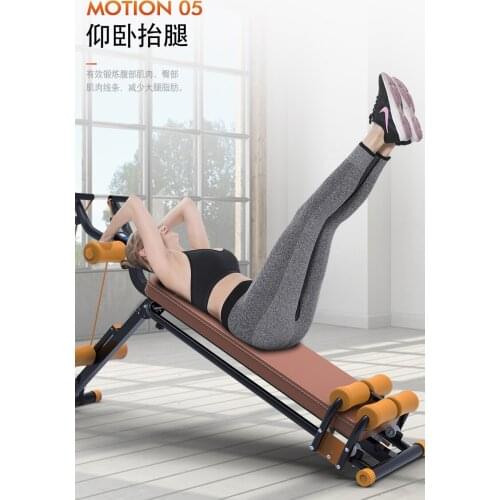 Foldable Home Gym Sit up Bench Adjustable Multifunction Abdominal Muscle Training Crunch Board Multifunctional Sit Up Bench