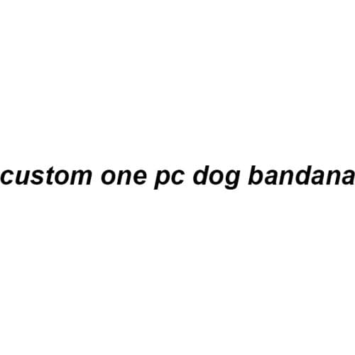 Unique Style Paws Custom Dog & Cat Bandana 2pcs