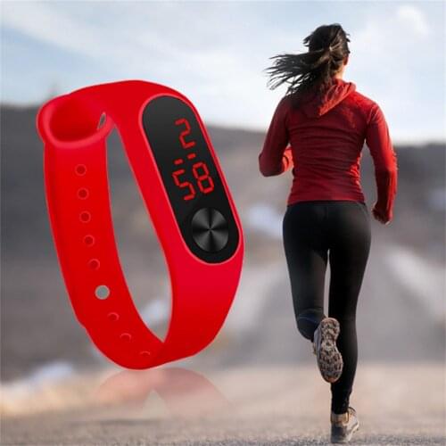 Women Digital Watches Electronic Led Digital Silicone Strap Sports Watch Creative Hand Ring Men Watch Clock dames horloge 30