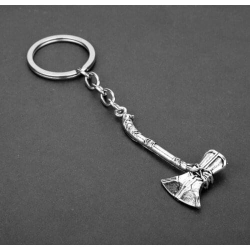 Viking Style Women Men Axe Shape Key Chain Personality Design Suitable Gift For Friend Zinc Alloy Provide Dropshipping