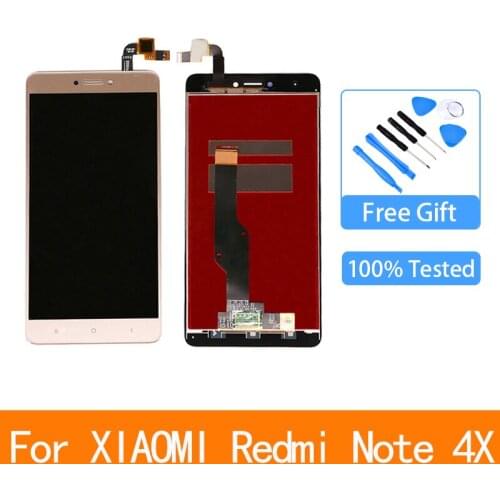 5.5" For XIAOMI Redmi Note 4X LCD Display Touch Screen Digitizer Replacement NOTE 4X LCD for Snapdragon 625