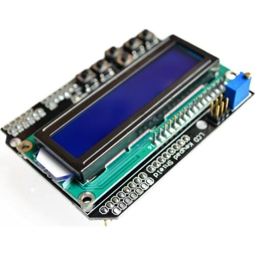 LCD Keypad Shield LCD1602 LCD 1602 Module Display ATMEGA328 ATMEGA2560 raspberry pi UNO blue screen