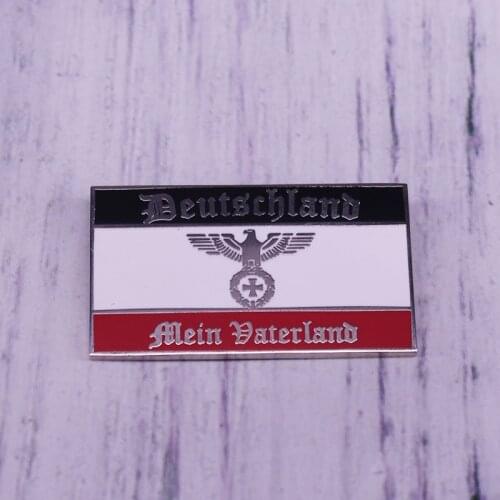 German Eagle Flag enamel pin