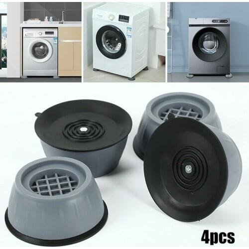 4pcs Washing Machine Support Pads Anti-Vibration Raise Leg Foot Stopper Refrigerator Noise Reducing Accessories