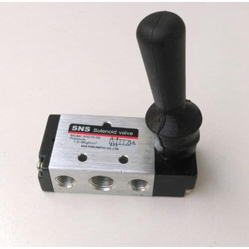 4H210-08 Hand Lever Operated Solenoid Valves 1/4'' Direct Acting