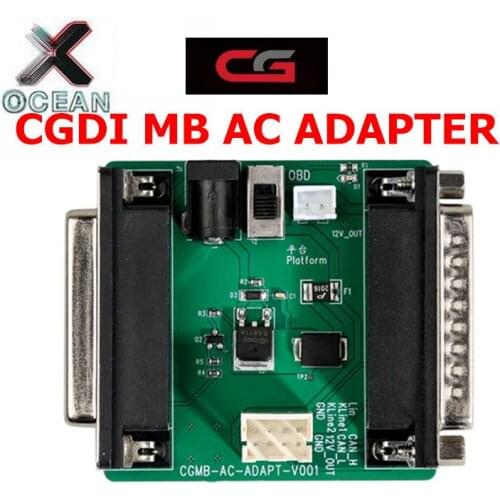 Original CGDI MB AC Adapter For Data Acquisition Work with Mercedes W164 W204 W221 W209 W246 W251 W166 AC ADAPTER Free Shipping