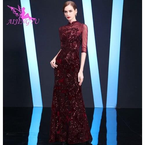 AIJINGYU Women Evening Dress Party Gown 2021 Sexy Elegant Formal Special Occasion Dresses Fashion Gowns GS142