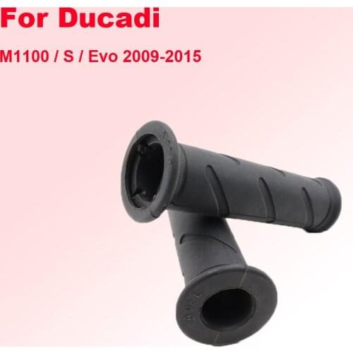 Suitable for Ducadi M1100 / S Evo 2009-2015 Motorcycle Refitting Accessories Anti Skid Handlebar Rubber Handle High Quality PVC