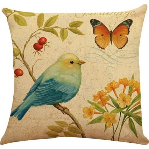 Car Cushion Cover Cartoon Animals Pattern Square Pillow Case Best Selling Square Throw Pillow Covers Home Decor Design Set