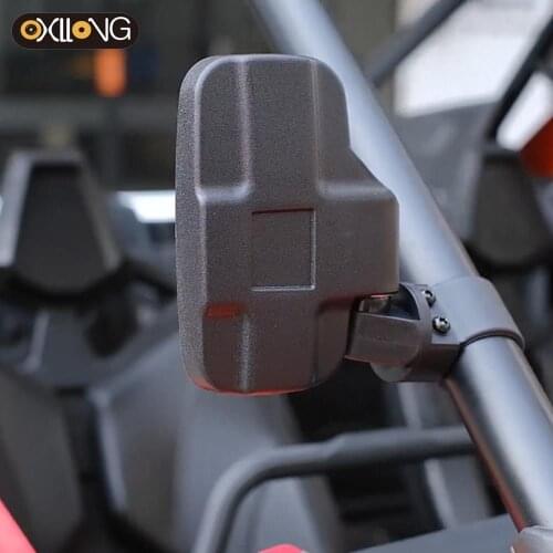 2021New UTV 1.75" 2" Mirrors Side Rear View Mirrors Rivets for Can Am Maverick X3 for Polaris RZR 800 900 1000 RZR PRO XP Yamaha