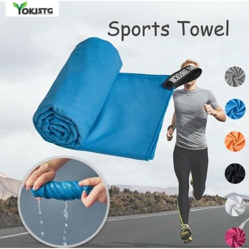 Fast Dry Sports Towel Portable Beach Towel Water Absorbent Sweat-absorbent Towels Outdoor Jogging swimming Travel Towel 76x152cm