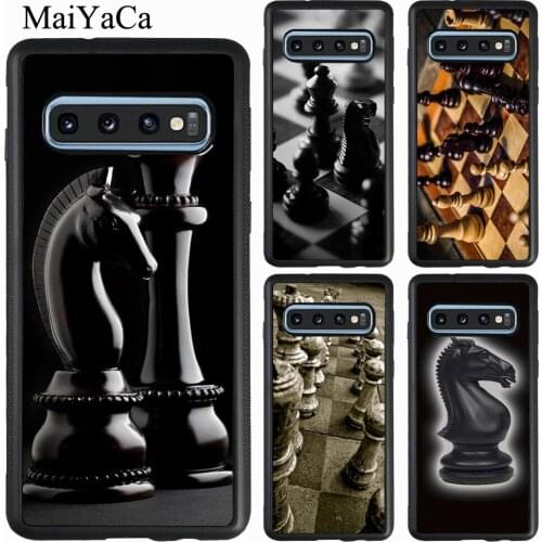Chess Board Dark Horse Case For Samsung Galaxy A21S A20e A31 A51 A71 A40 A50 A70 M31 Note 20 Ultra S20 S9 S10 Plus