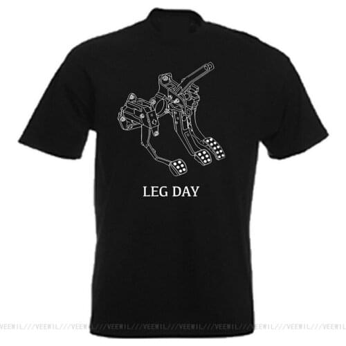 LEG DAY TSHIRT WORKOUT GYM DRIVERS SUPERCARS 2020 Cool Casual Harajuku T-Shirt Men Unisex New Fashion T Shirt Funny Tops Cotton