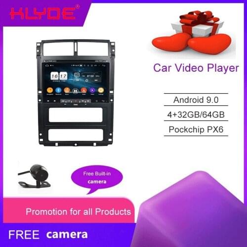 KLYDE 9inch special one din android 10 car dvd player for 405 PG405 2015-2020 with gps wifi 4g ram 64g rom DSP USB