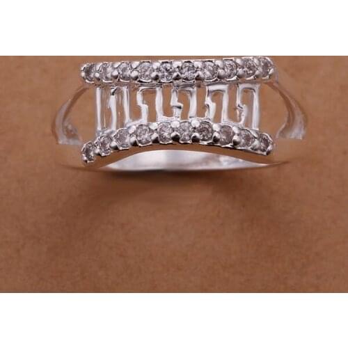 R196 Wholesale 925 sterling silver ring, 925 silver fashion jewelry, fashion ring /apqajgxa ebgamsna