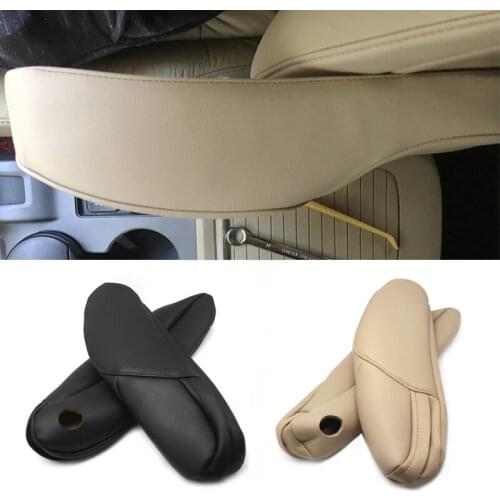 For Honda CRV 2010 2011 2012 2013 2014 2015 2016 2017 Microfiber Leather Driver / Passenger Side Seat Armrest Handle Cover Trim