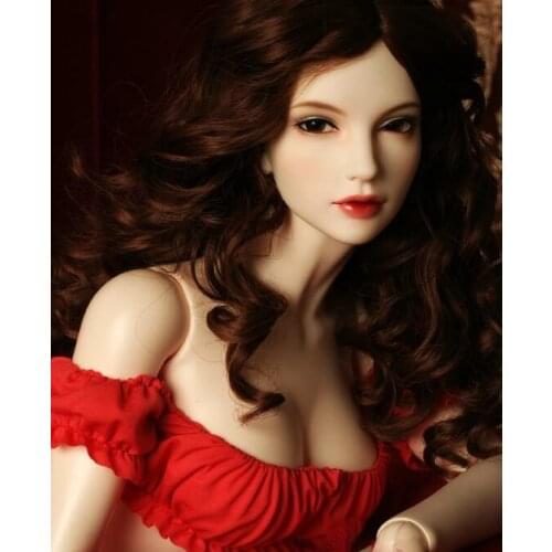 1/3 scale nude BJD Female SD big girl doll Resin figure model toy gift,not include clothes,shoes,wig and other accessories D2601