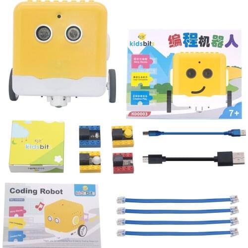 Kidsbits Multi-purpose Coding Robot for Arduino STEM Education for Children Boy Gift DIY