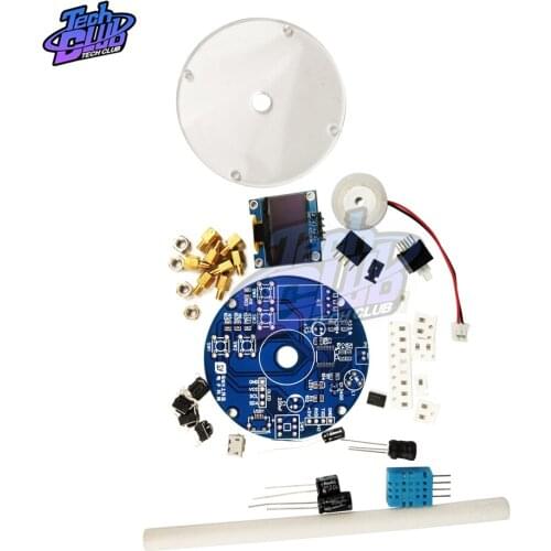 DC 5V Smart DIY Mist Maker Transducer Humidifier Plate Accessories Kit Timing Switch Humidity Control Atomizer Set