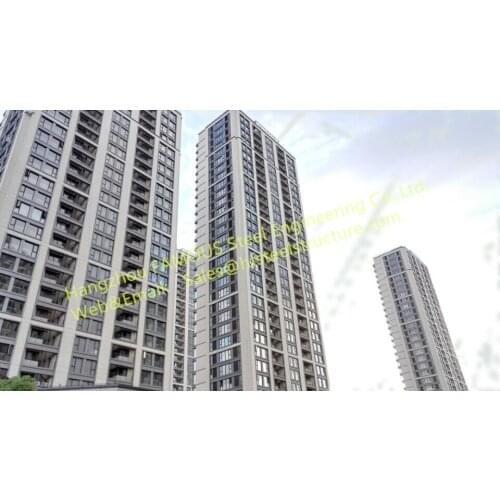 Skyscraper,high rise steel buildings and apartments fabricated by China builder and contractor