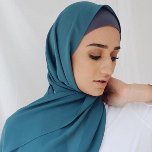 New Malaysia women plain bubble chiffon scarf hijab wrap printe solid color shawls headband muslim hijabs scarves/scarf 83colors