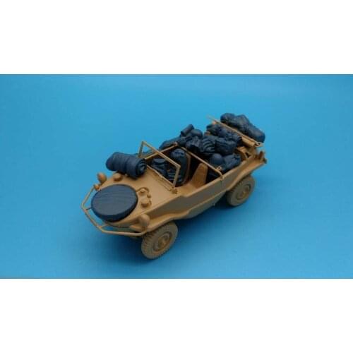1:35 Ratio Die-casting Resin Manufacturing WWII German 82 Off-road Vehicle Resin Modification 35868