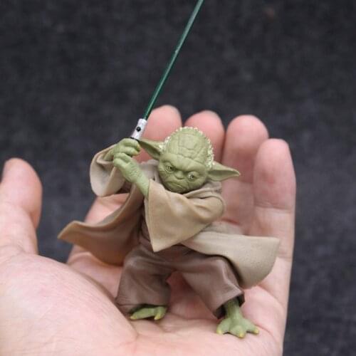 Master YODA with Sword Action Figure Toys
