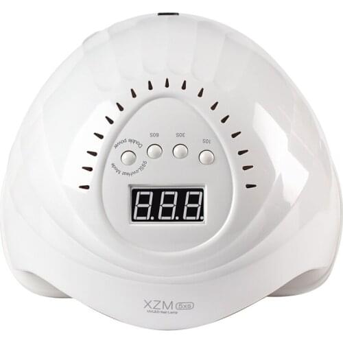 168W Nail Lamp UV Dryer LED Gel Timer Settings Manicure Machine Curing Light