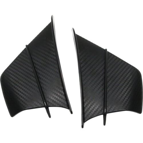 2Pcs Carbon Fibre Motorcycle Modification Fixed Wind Wing Universal Winglets, Meet the quality standards