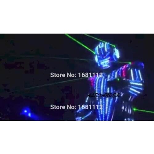 2018new LED Costume /LED Clothing/Light suits/ LED Robot suits/ Luminous costume/ trajes de LED