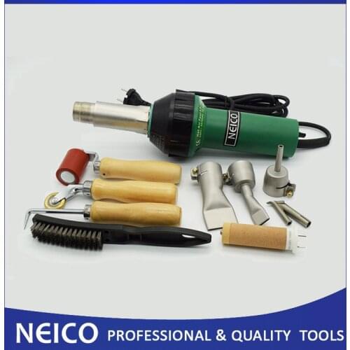 Free Shipping,1600W PVC / TPO Roofing Membrane Hot Air Welding Torch Heat Gun Similar Triac S Plastic Welder Roofing Weld Kits