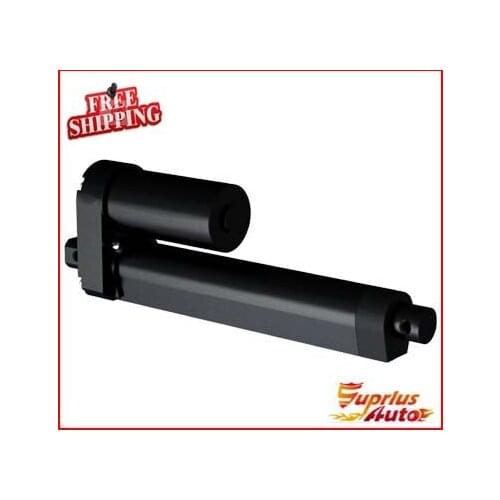 Free Shipping Waterproof 23 "/ 575mm Stroke 12 / 24V Black Heavy Duty Linear Drive, Maximum Load 3500N / 770LBS Linear Drive