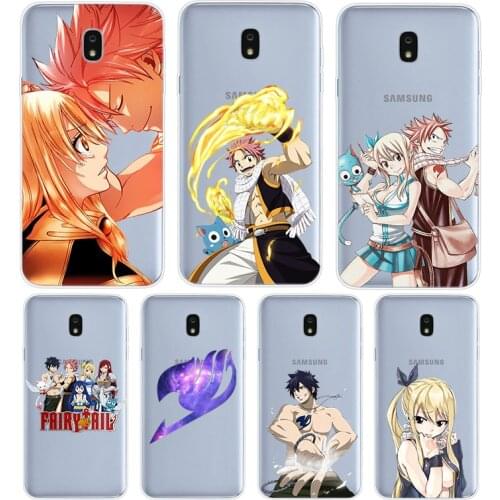 Anime Manga Fairy Tail For Samsung Galaxy J8 J7 Duo J6 J5 Prime J4 Plus J3 J2 Core 2018 2017 2016 Phone Case Cover