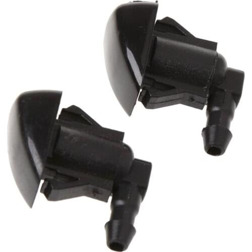 A0NE 2Pcs Windshield Wiper Washer Jet Nozzle Spray for toyota E120 Corolla Camry XV30
