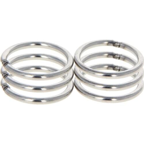 Hot Single Ring Round Lifting Rings 201 Stainless Steel 3*20/3*30/3*40/3*50/3*60/3*80mm Lifting Ring Wire Diameter 3mm Spreader