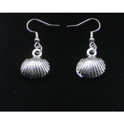 Fashion Handmade Simple Design 18*17mm Shell Drop Earrings For Women Gift Fashion Jewelry Cute Small Object