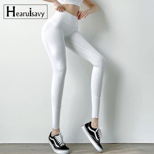2021 New Naked Feel Sport Leggings Women High Waist Yoga Pants Squatproof Gym Athletic Butt-Lift Fitness Leggings